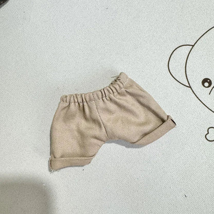 17cm Lovely Labubu Doll Clothes - First & Second Generation Supreme Clothing Set, Multi-Color Outfits