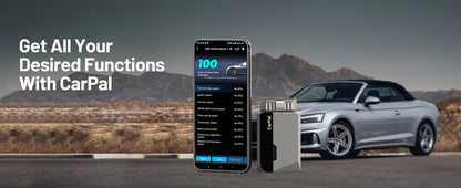 TOPDON Carpal OBD2 Scanner – All-System Vehicle Diagnostic Tool with Health Check, Smog & Battery Test for iOS & Android Bluetooth 5.0