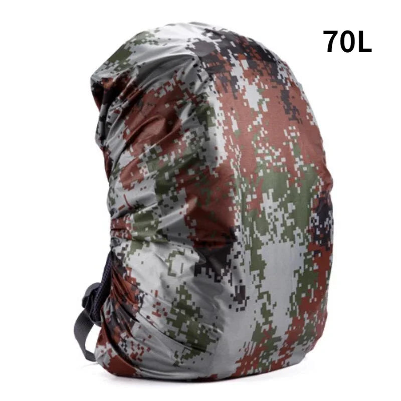 35-80L Waterproof Backpack Rain Cover – Outdoor Camping, Hiking & Mountaineering Bag Protector