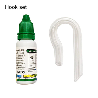Aquarium CO2 Indicator Solution – Liquid Drop Checker for Monitoring CO2 Concentration in Plants & Fish Tank