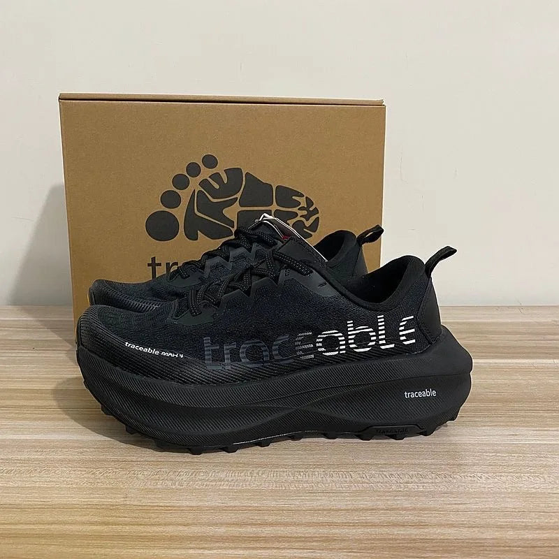 Wide-Fit Trail Running Shoes - Unisex Breathable Anti-Slip Outdoor Sports & Walking Shoes for Men and Women