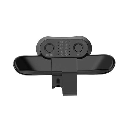 PS4 DualShock Gamepad Rear Extension Key Adapter — Turbo Back Button Attachment for PS4 Controller Accessories