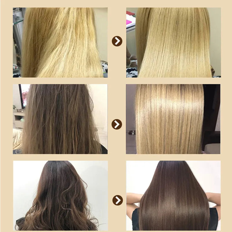 Magic Hair Vitamin Capsules — Keratin Oil for Fast Hair Restoration, Soft, Smooth, Shiny, Deep Moisturizer for Frizzy & Dry Scalp Hair Care