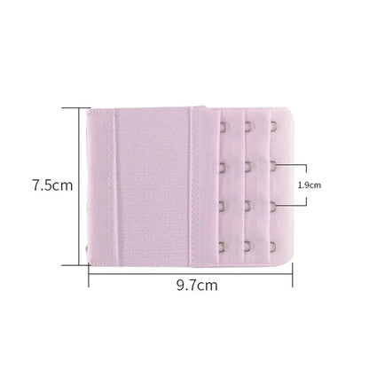 4-Row 4-Hook Bra Extender Set – Adjustable Strap Buckle for Bra Extension, Sewing Tool & Intimates Accessories