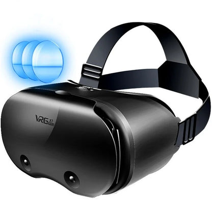 VRGpro X7 3D VR Headset – Virtual Reality Glasses Box for iOS & Android 5-7" Phones with Wireless Controller