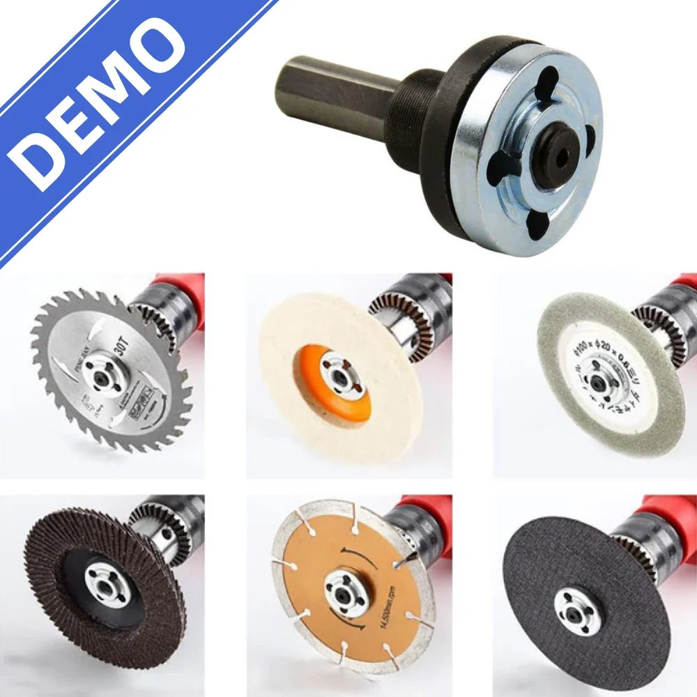 10mm Electric Drill Angle Grinder Adapter – Connecting Rod for Cutting, Polishing, and Metal Work