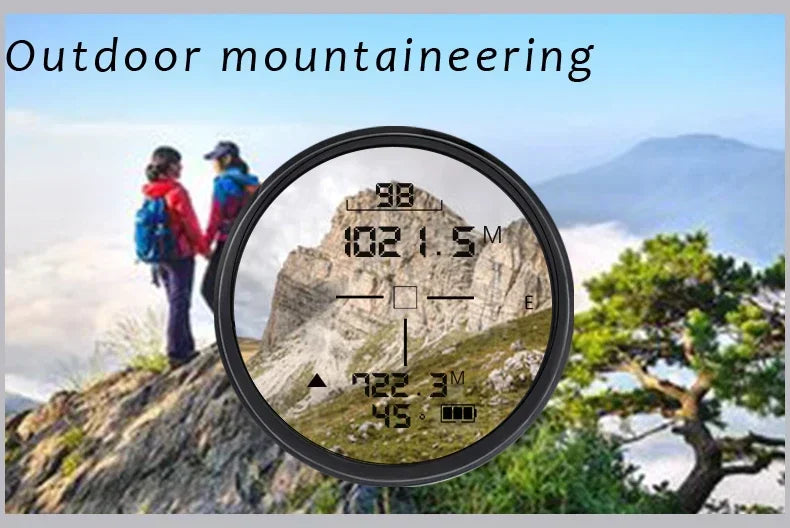 1500m Marine Binoculars for Adults – 8x40 with Rangefinder, Compass, IP65 Waterproof, UHD Field of View 8°