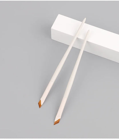 Upgrade Blade Eyeliner Brush | Ultra-Thin Fine Angle Flat Brush for Eyebrows & Under-Eye Makeup | Precise Detail White Brush
