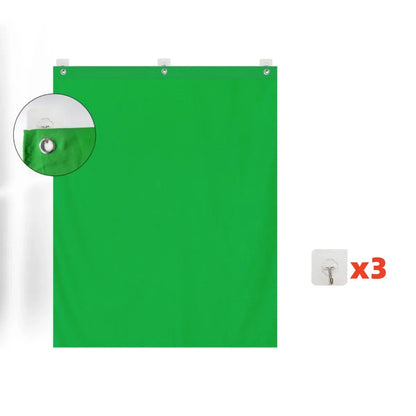 Photography Backdrop Cloth — White, Black, Blue, Green Chroma Key Studio Background
