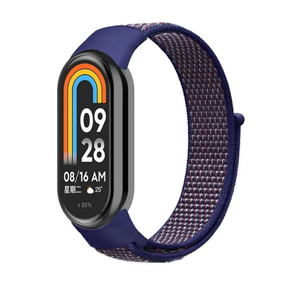 Nylon Sport Loop Strap for Xiaomi Mi Band 9 8 NFC – Replacement Wristband for Mi Band 7 6 5 4 3