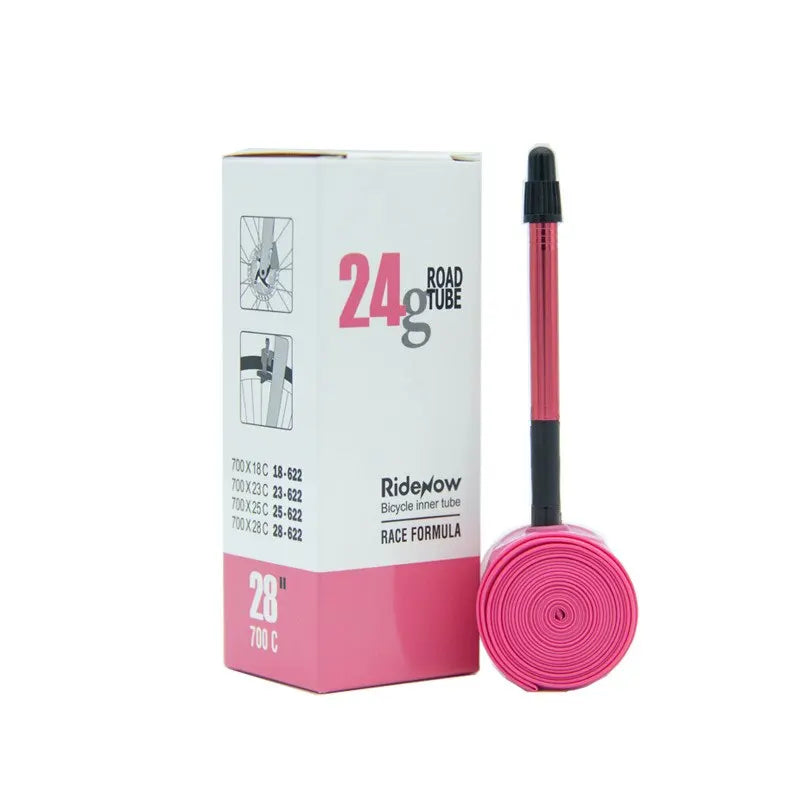 Ridenow 2025 Super Light 700C Road Bike Inner Tube – Aluminum Valve TPU 65-85mm FV
