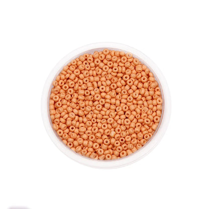 Czech Glass Seed Beads 3/4mm 300/600Pcs - Small Round Loose Charm Beads for DIY Jewelry Making, Earrings, Bracelets & Crafts