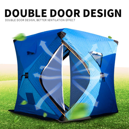 Easy Set-Up Winter Ice Fishing Tent – Portable Waterproof & Windproof Shelter for Ice Fishing