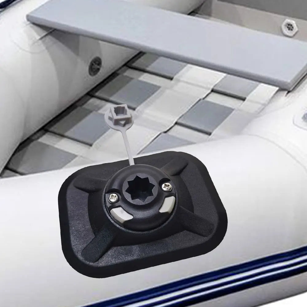 Inflatable PVC Boat Mount Kit – Electronics GPS, Fish Finder, Camera, Safety Flag, Kayak Ball Base & DIY Pad