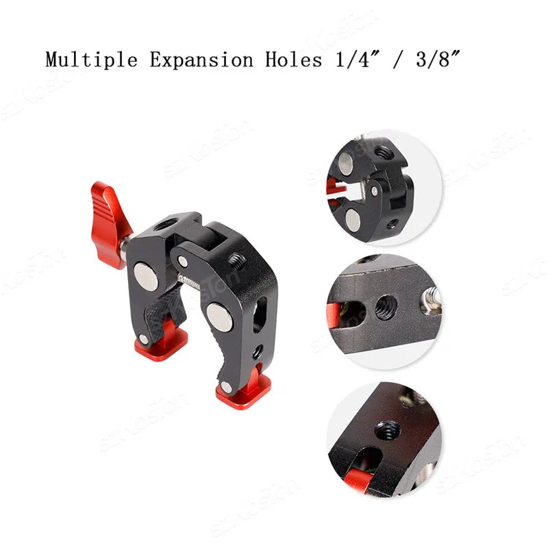 Selfie Stick Monopod Handlebar Mount – Compatible with Insta360 X4/X3/X2, GoPro 8-13 & DJI for Bicycle & Motorcycle