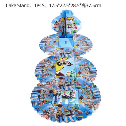 Disney Buzz Lightyear Foil Balloon – Toy Story Latex Party Decoration & Cake Topper for Kids