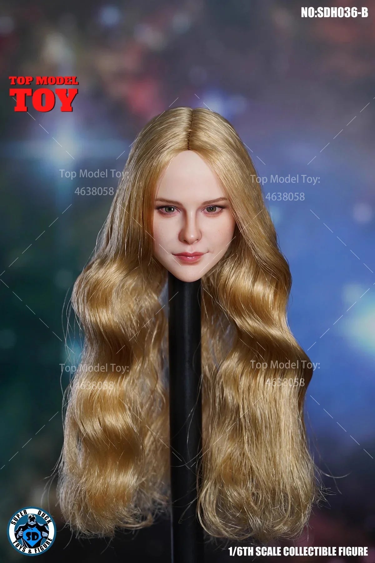 SUPER DUCK 1/6 Scale Beauty Head Sculpt — SDH018/024/027/028/030/032/042 for 12" TBL PH JO Action Figures