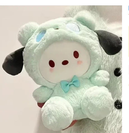 25cm Kawaii Sanrio Plush Toy – Kuromi & Jade Dog Stuffed Doll Gift for Kids