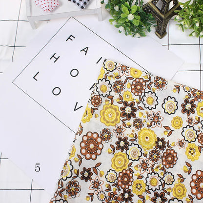 Printed Cotton Fabric Squares 25×25cm — Sewing, Quilting, Patchwork & DIY Handmade Craft Material