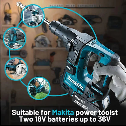 100% Original Makita 18V Lithium Battery – 6Ah/5Ah/3Ah Compatible with DTW700, DDF487, DTD173, DGA404, HR140D, DJV182 Tools