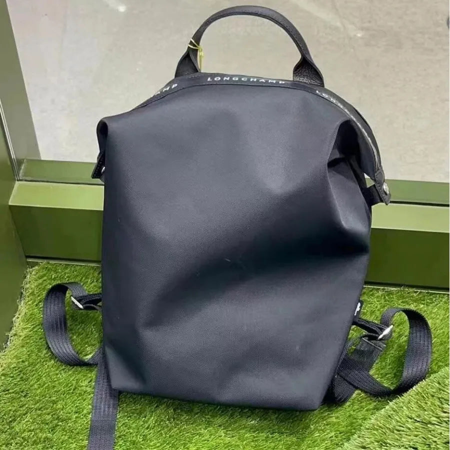 Large Capacity Travel Backpack – Nylon Shoulder Bag for Men & Women, Eco-Friendly Laptop Bag