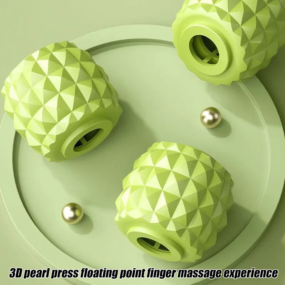 9-Wheel Fascia Muscle Roller – Cellulite Massage Tool for Relieving Muscle Soreness & Reducing Thigh, Calf, and Arm Cellulite