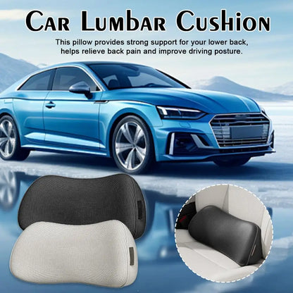 Breathable Car Seat Lumbar Support Pillow – Waist Protection Cushion for Office & Car Seat Comfort Accessories
