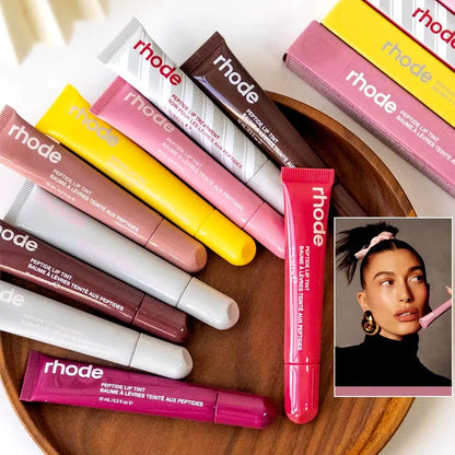 Rhode Peptide Lip Balm Set - Long-Lasting Moisturizing Lip Treatment with Coffee & Raspberry Lip Care