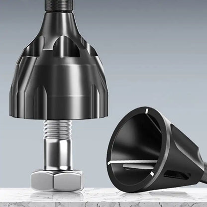 Tungsten Steel Chamfer Thread Trimmer - Deburring Tool to Remove Burr from Screw Rods and Bolts, Alloy Construction