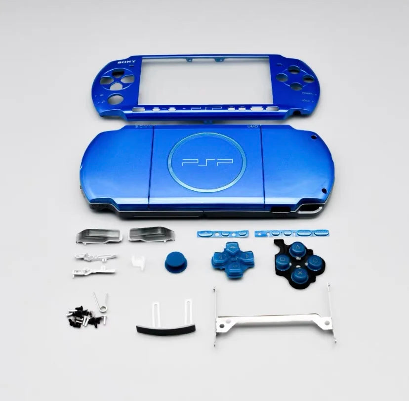 Replacement Faceplate Shell Case for PSP 3000 – Full Housing Cover with Buttons Kit for PSP3000 3006 3008