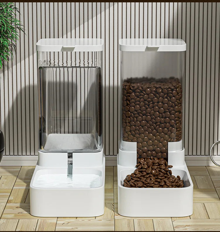 Gravity Automatic Pet Feeder – Food and Water Dispenser for Cats & Dogs