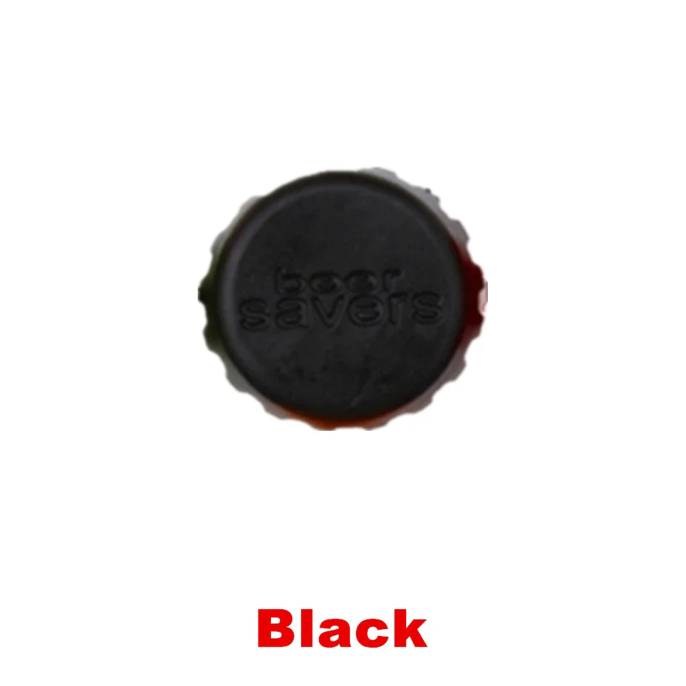 6/12/24/30pcs Reusable Silicone Bottle Caps - Fresh-Keeping Sealed Stopper for Beer, Vinegar, & Soy Sauce Bottles