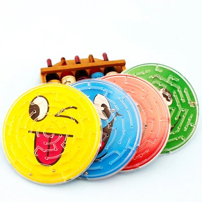 7cm Round Track Bead Maze Toy – 10-50PCS Kids Party Favors, Pinata Fillers & Carnival Prizes