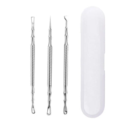 Blackhead Remover Acne Tool Kit – Pimple Extractor Needles, Tweezers & Deep Pore Cleaning Set