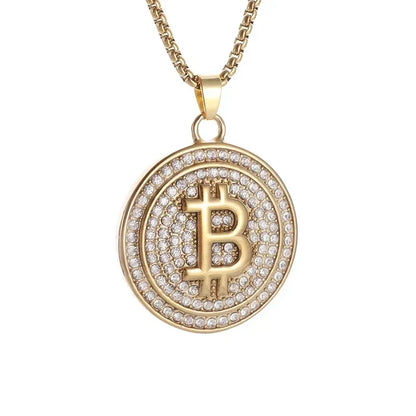 Stainless Steel $100 Bill Pendant Necklace for Men & Women – Fashion Lucky Wealth Jewelry Gift Necklace