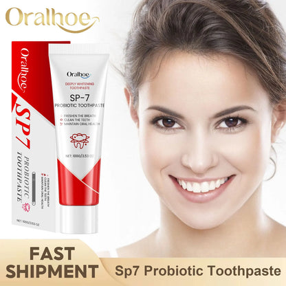 120g SP-7 Probiotic Toothpaste – Whitening, Stain Removal & Fresh Breath Oral Care