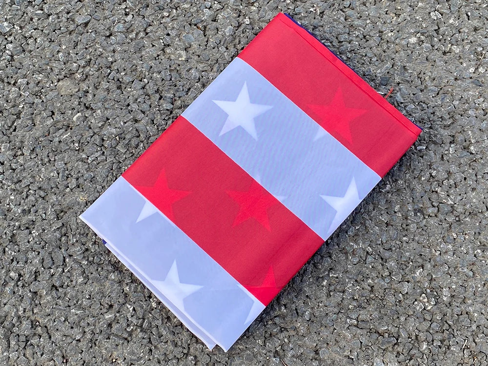 150x90cm Double-Sided USA Flag Banner – High-Quality Polyester with Grommets, American Flag