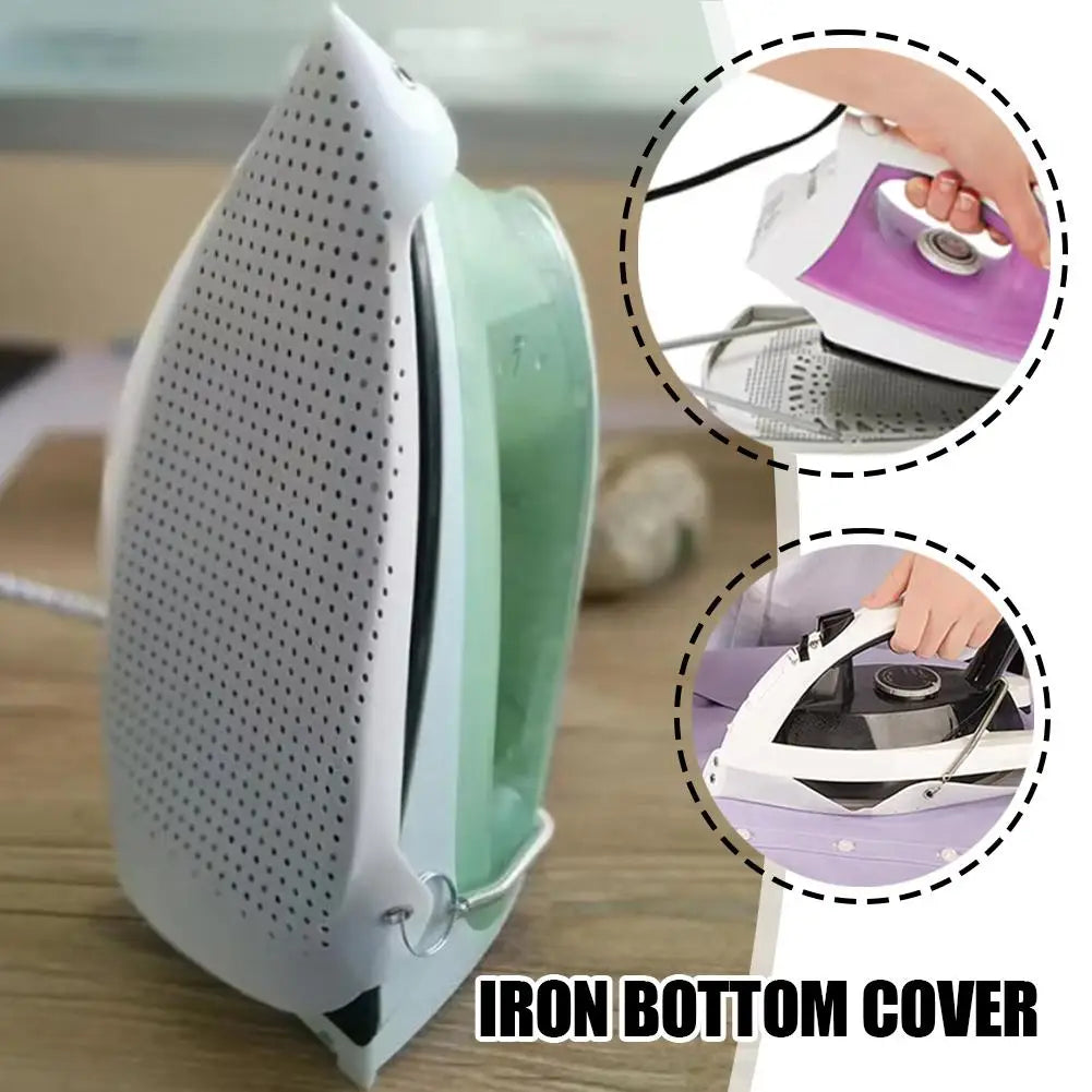 Universal Iron Protective Cover Shield – Ironing Board Shoe Covers & Cloth Pads to Protect Clothes, Electric Iron Safety Protector