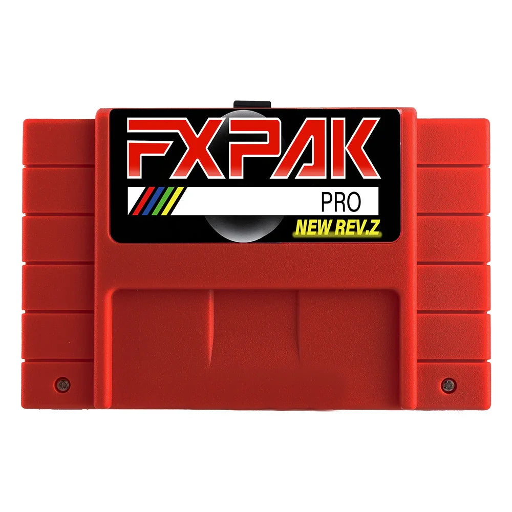 FXPAK Pro SD2 Rev.Z Game Cartridge – 16-Bit SNES/Super Famicom JP/EU/US Console, SA1 RPG Compatible with Cyclone IV