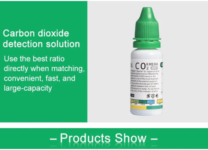 Aquarium CO2 Indicator Solution – Liquid Drop Checker for Monitoring CO2 Concentration in Plants & Fish Tank