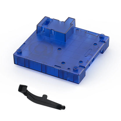 Bitfunx Translucent Base Case – GC Replacement Shell for GBA Gameboy Player Dol-017 NGC Console