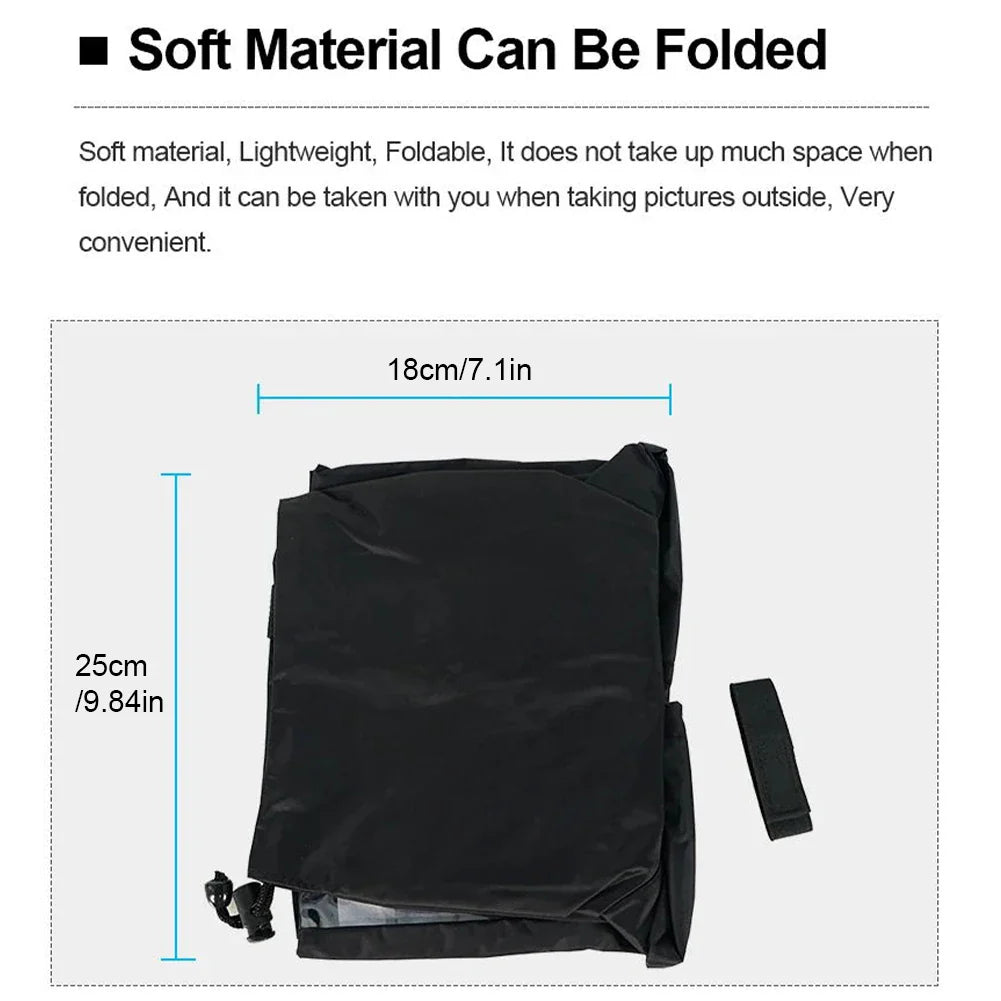 Waterproof Camera Rain Cover – Dustproof Protective Case for Canon, Nikon, Sony, Panasonic, Fuji DSLR Cameras