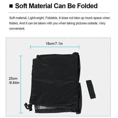 Waterproof Camera Rain Cover – Dustproof Protective Case for Canon, Nikon, Sony, Panasonic, Fuji DSLR Cameras