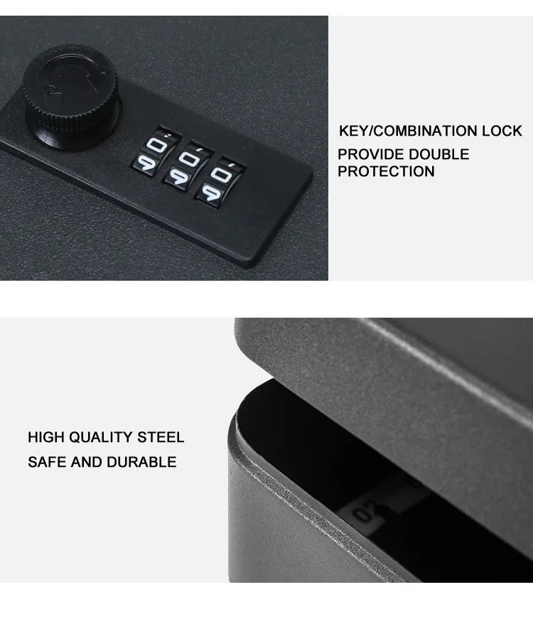 Key Safe Box – Multi-Key Storage Organizer with Password for Spare Car Keys, Home, Office, and Store Use