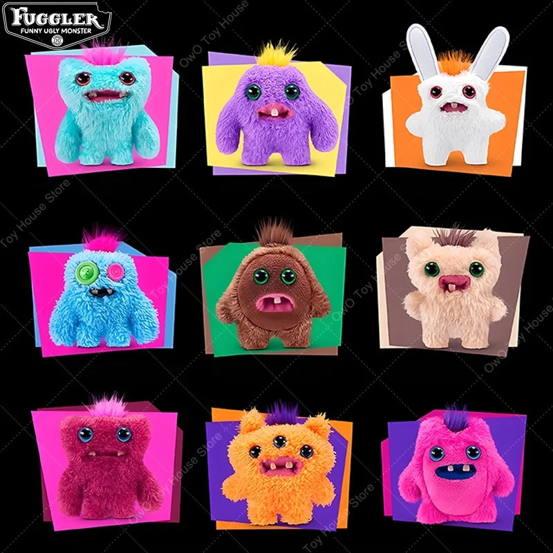 Fugglers Funny Ugly Teeth Plush Toy – Cute Kawaii Baby Fuggs Cartoon Doll Gift
