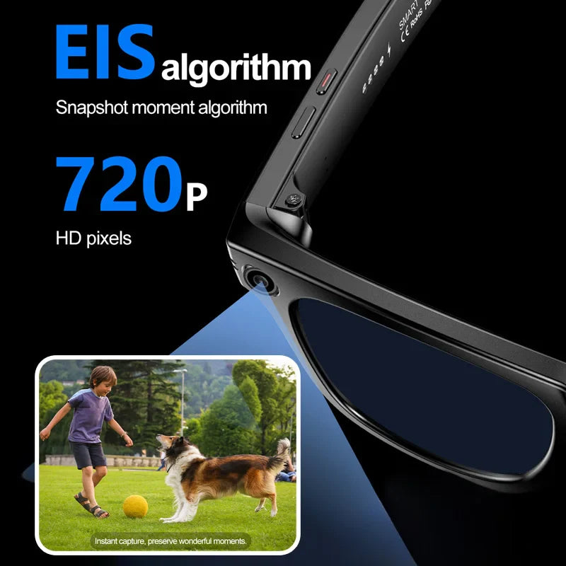 Xiaomi W600 Smart Glasses — AI Intelligent Sunglasses with Camera, Video Recording, Bluetooth Music & Calls, IP65 Waterproof