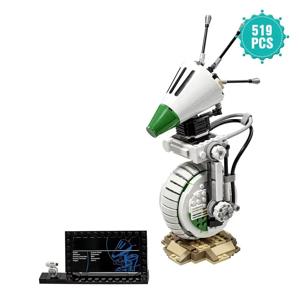 Space War D-O Robot Building Blocks Kit – Creative Space Movie Toy, Fun Bricks Set for Boys, Holiday Gift