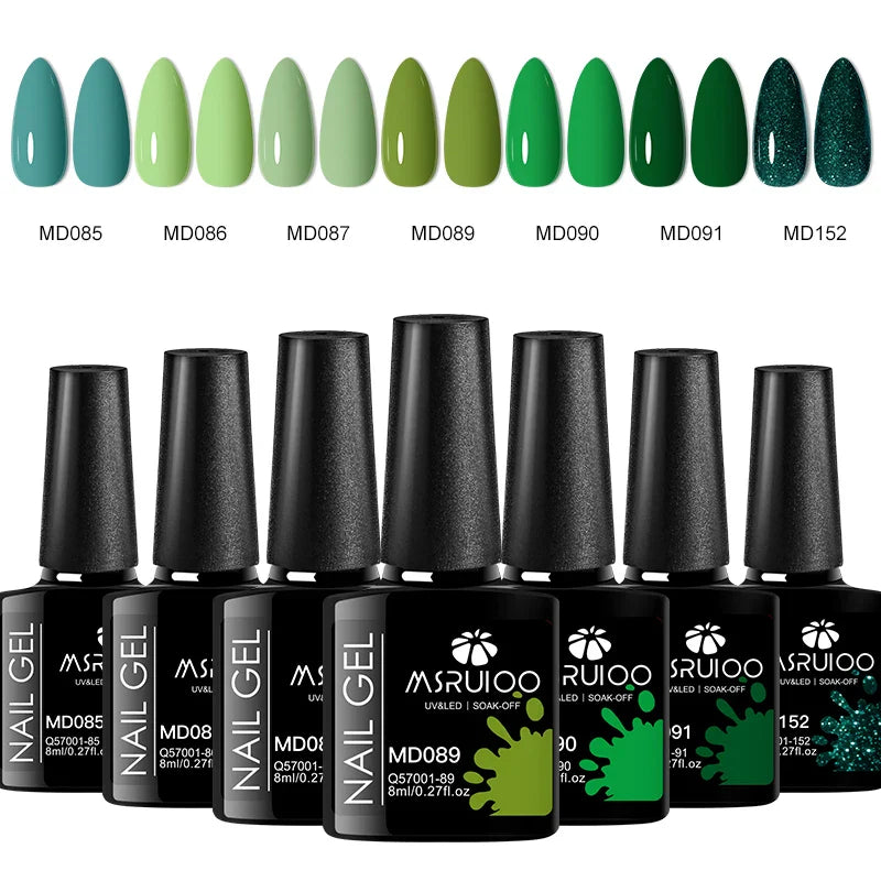 7pc Nail Gel Polish Set – DIY Nail Art Design, Soak Off UV Gel, Long-Lasting Manicure & Painting Gel Vernis Kits for Decoration