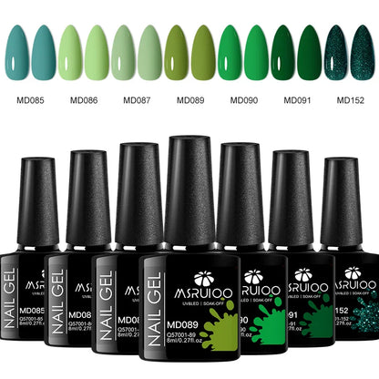 7pc Nail Gel Polish Set – DIY Nail Art Design, Soak Off UV Gel, Long-Lasting Manicure & Painting Gel Vernis Kits for Decoration