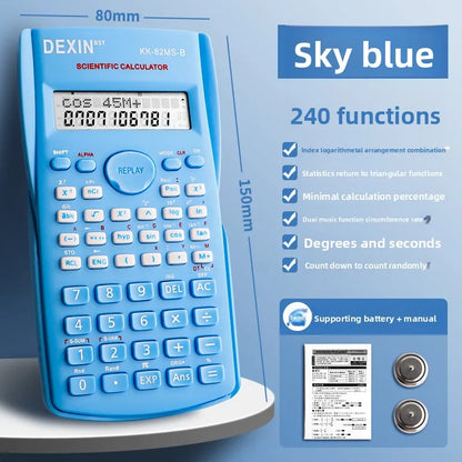 Student Scientific Calculator for Exams – Electronic Accounting & Math Functions, Primary School to CPA Use, Grade 4 Special Purpose Calculator